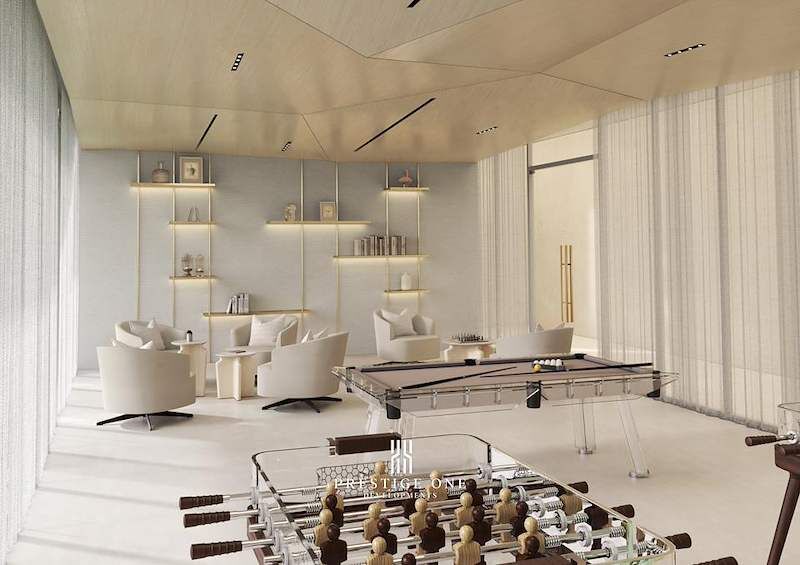 Luxury Canal Residences – Game Room View