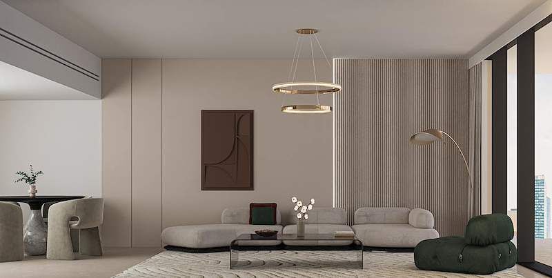Berkeley Square – Living Room 1