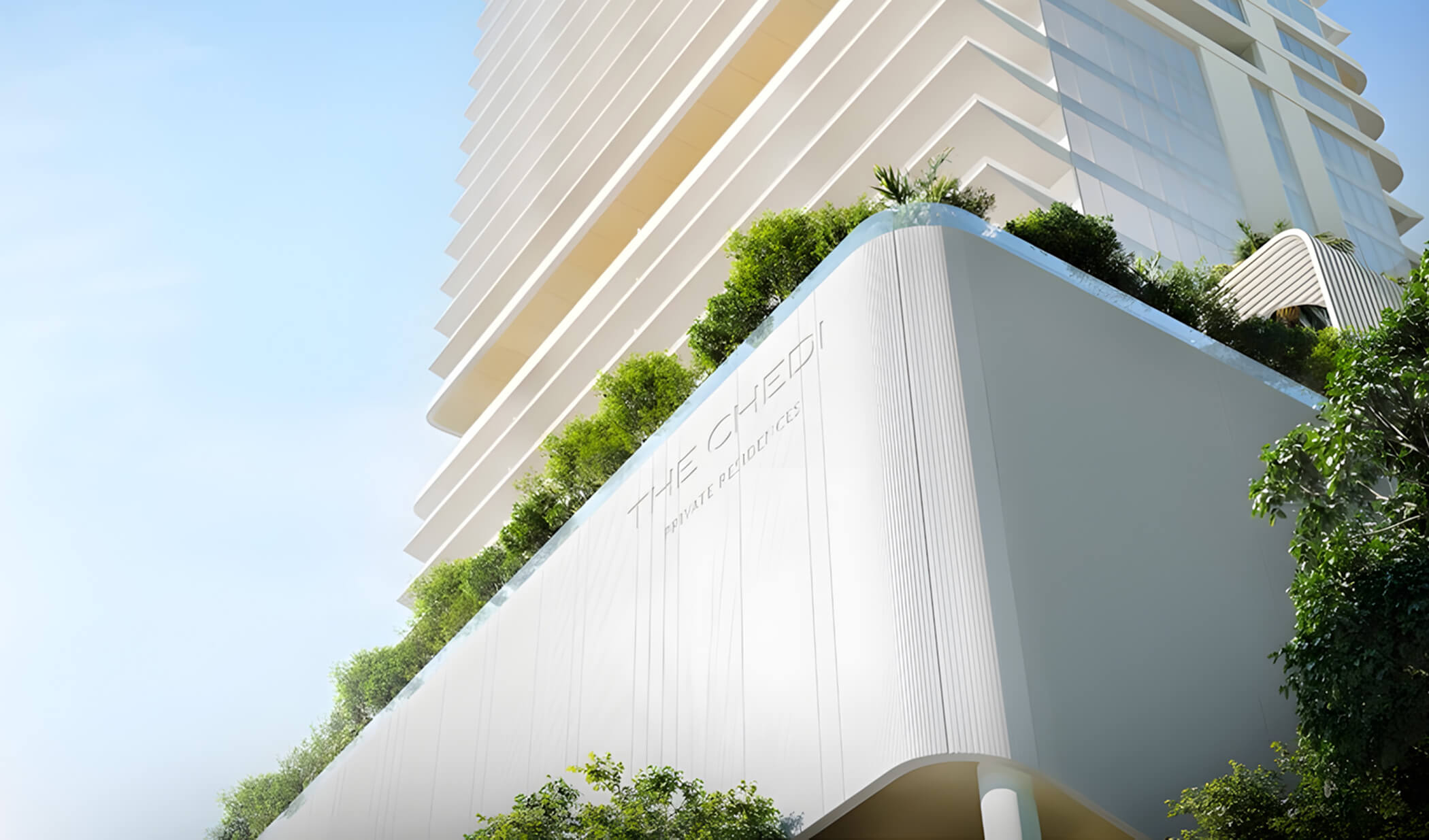 The Chedi Private Residences – Exterior view