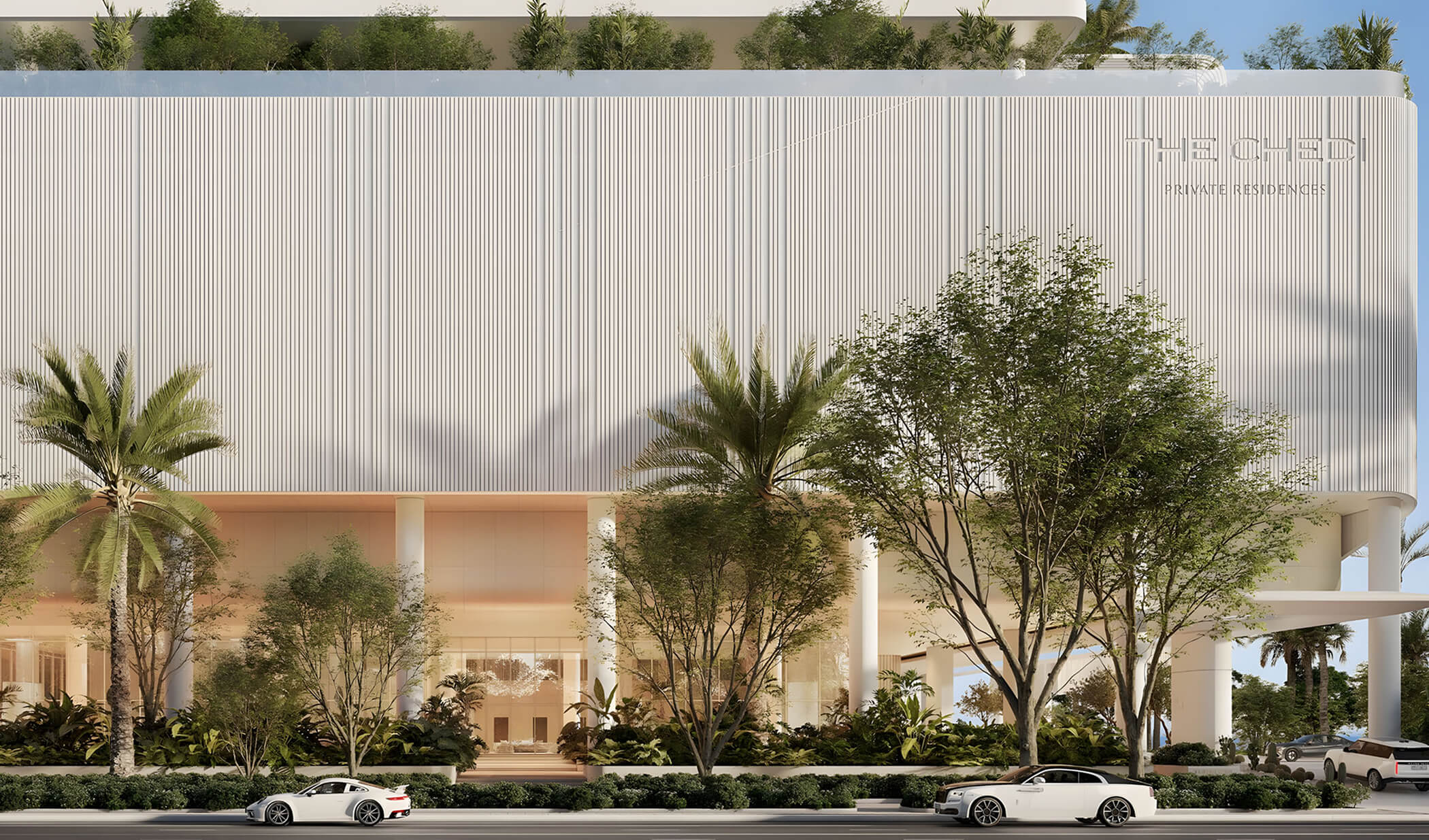 The Chedi Private Residences – Exterior view
