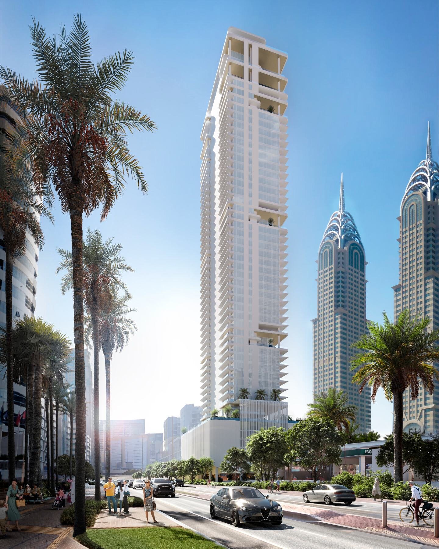 The Chedi Private Residences – Full tower on Sheikh Zayed Road