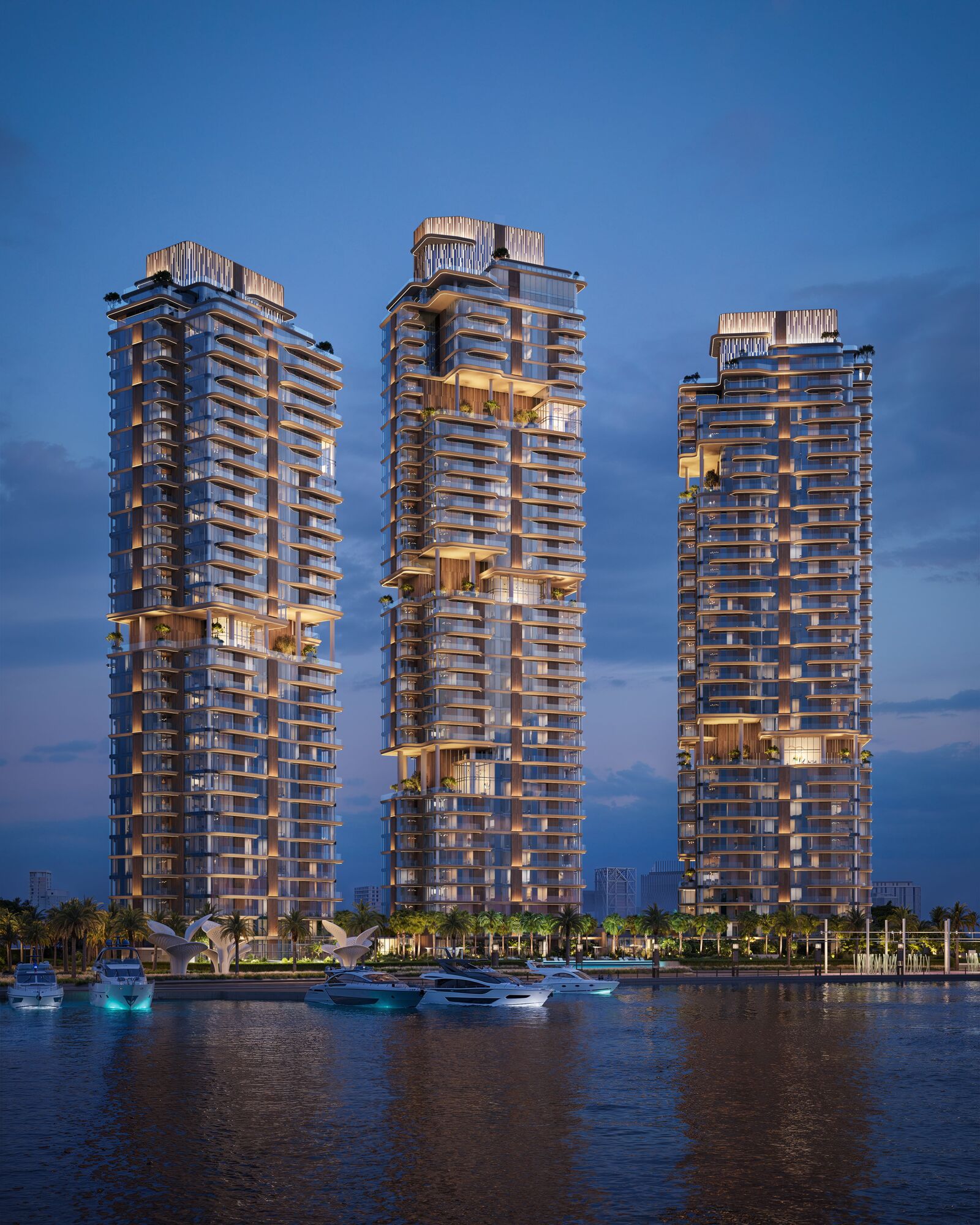 The Edit at d3 – Sculptural waterfront towers in Dubai Design District